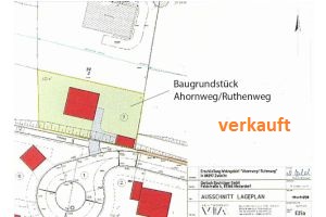 Lageplan Ahornweg/Buchenweg